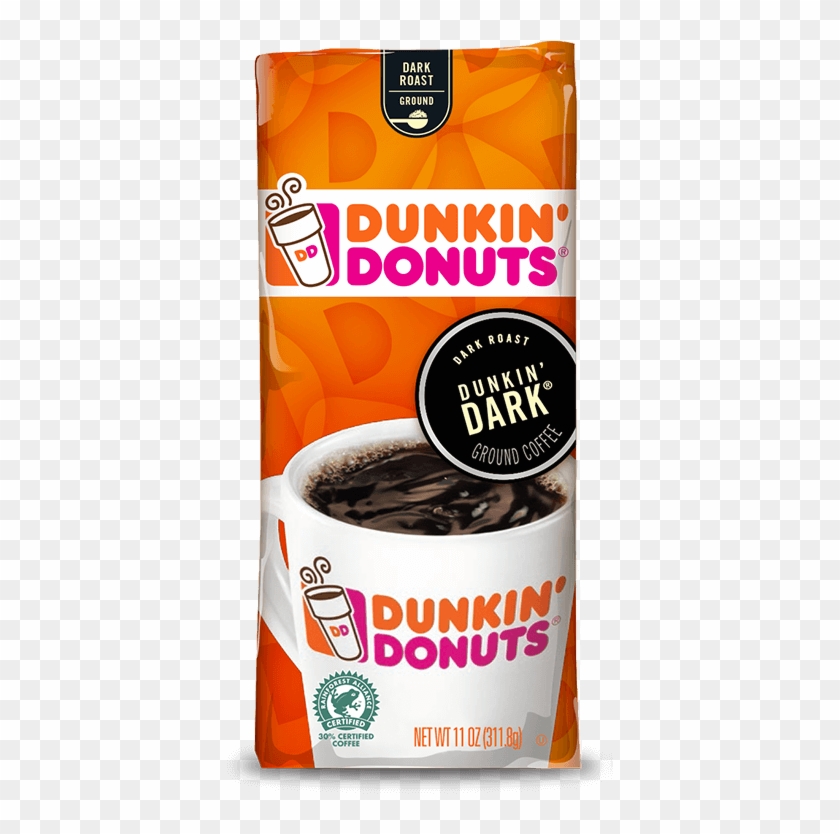 Dunkin' Dark Coffee - Dunkin Donuts French Vanilla Coffee Clipart