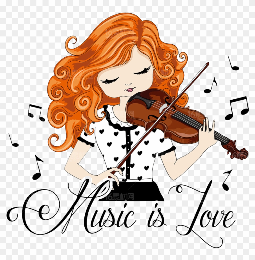 Imagenes Animadas Tocando Violin Clipart #2693818