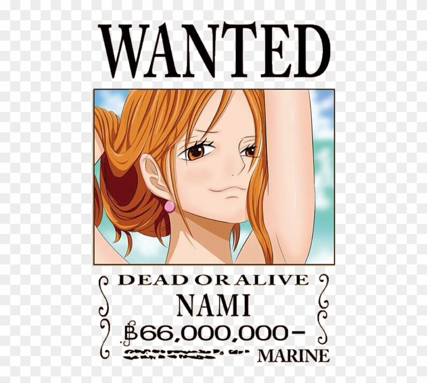 Bleed Area May Not Be Visible - One Piece Nami Sticker Clipart