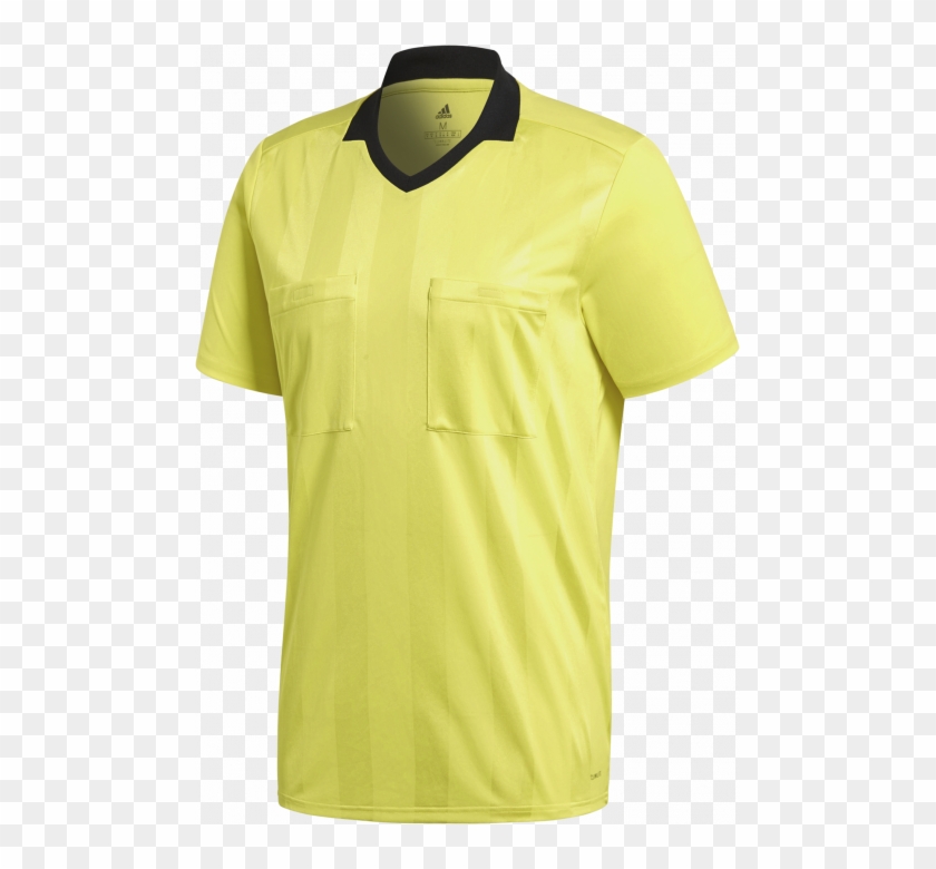 Adidas Referee Jersey Short Sleeve - Adidas Referee Jersey 2018 Clipart #2694591