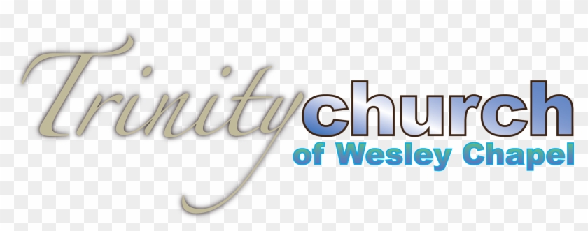 Trinity Church Of Wesley Chapel - Calligraphy Clipart #2694997