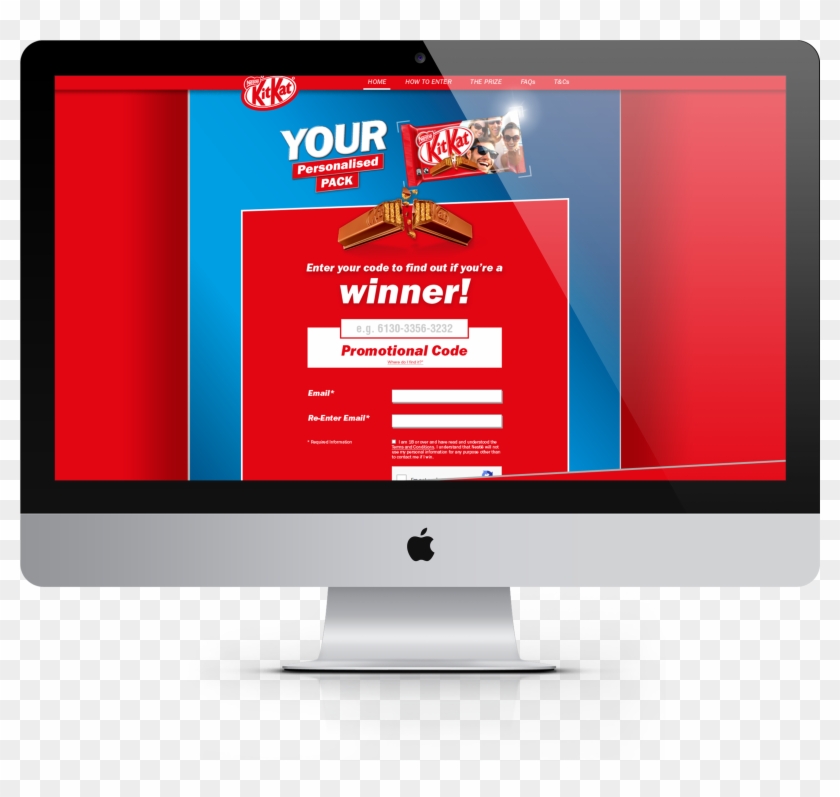 Every Kitkat® Consumer Has A Great Chance Of Winning - Imac 27 Inch Clipart #2694998