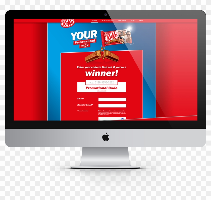 Every Kitkat® Consumer Has A Great Chance Of Winning - Imac 27 Inch Clipart #2694998