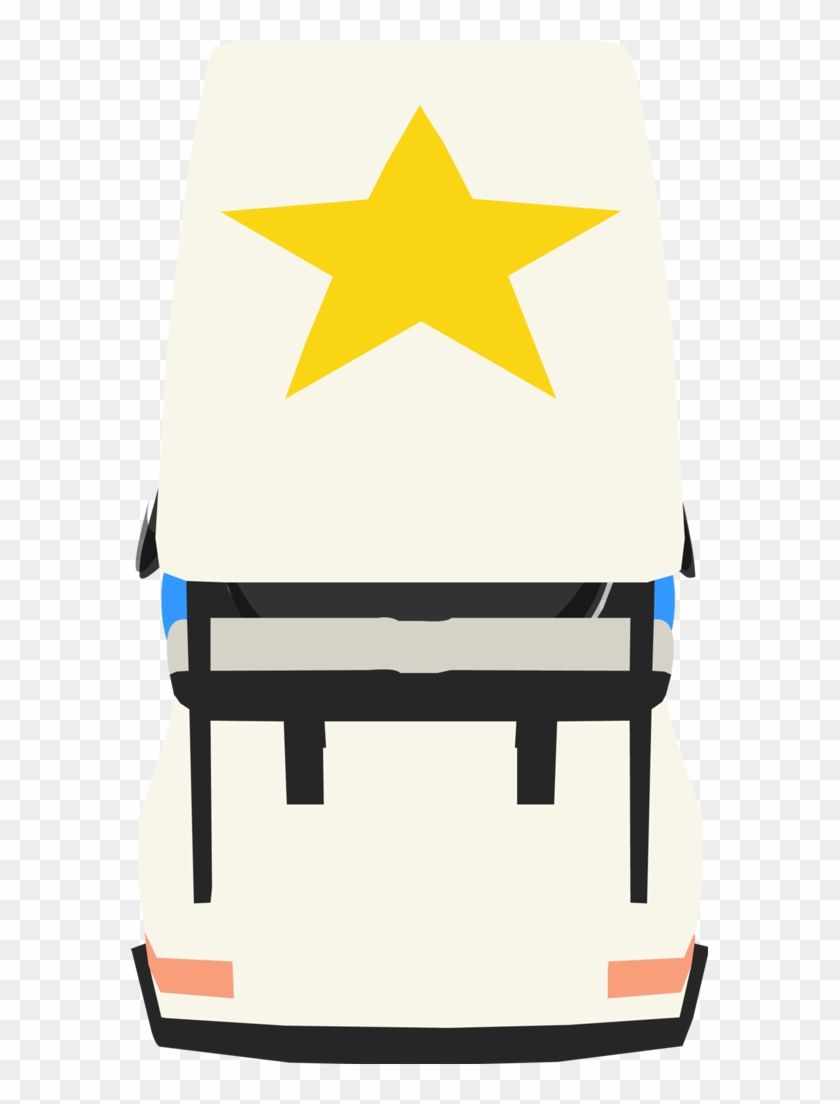 Golf Cart Back View Clipart