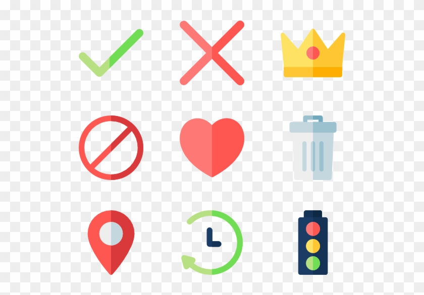 Accept And Cancel Icon Clipart