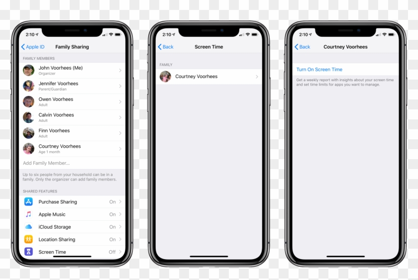 Iphone Text Screen Png - Google Voice On Iphone Clipart #2695909
