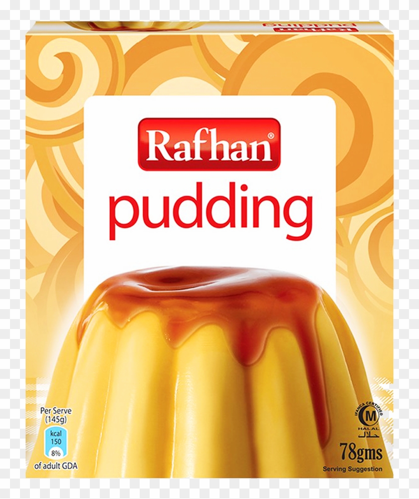 Rafhan Egg Pudding Mix 65 Gm - Rafhan Pudding Recipe Clipart