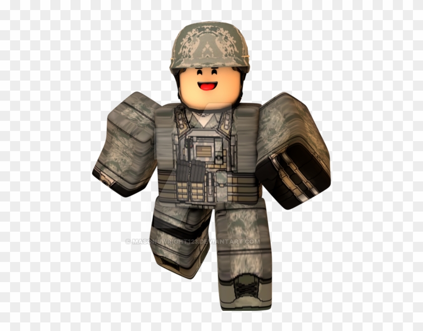 Transparent Soldier Roblox Transparent & Png Clipart - Figurine #2696062