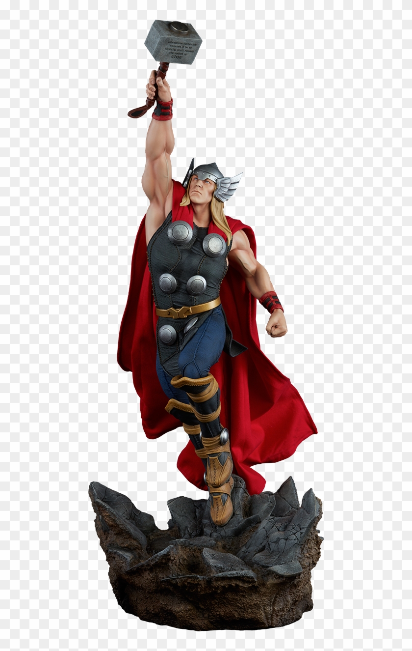 Thor Sideshow Statue Clipart #2697122