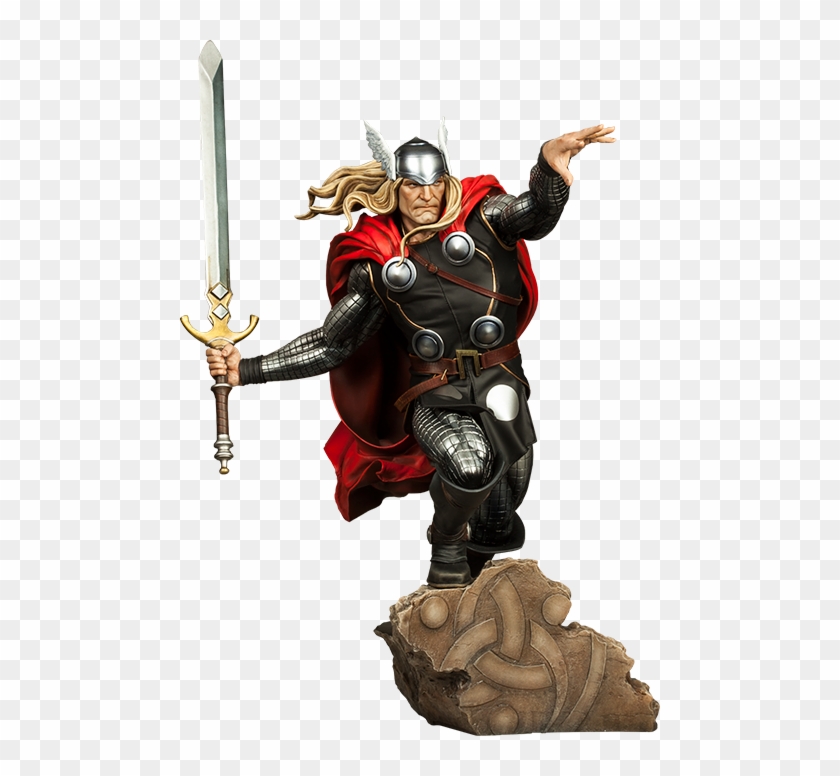 Modern Thor Statue By Sideshow Collectibles - Cuirass Clipart #2697164