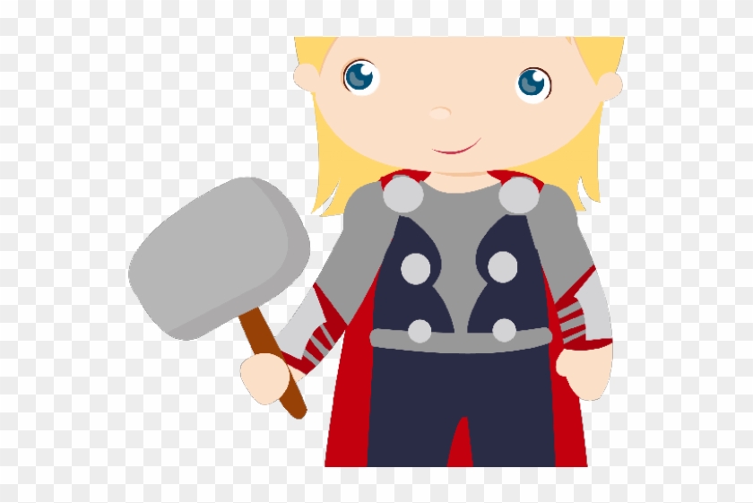 Thor Clipart Cute - Thor Cute Png Transparent Png
