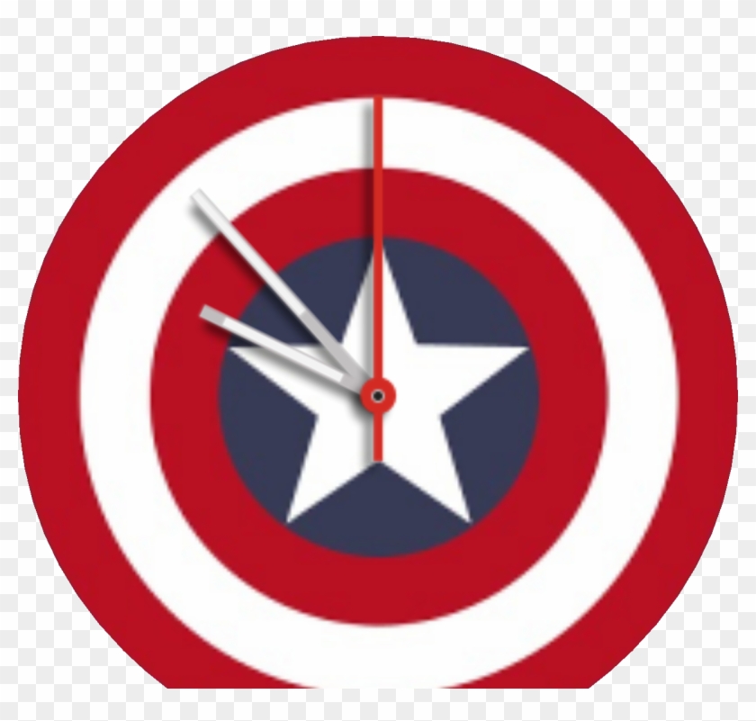 Captain America Watch Face Preview Clipart