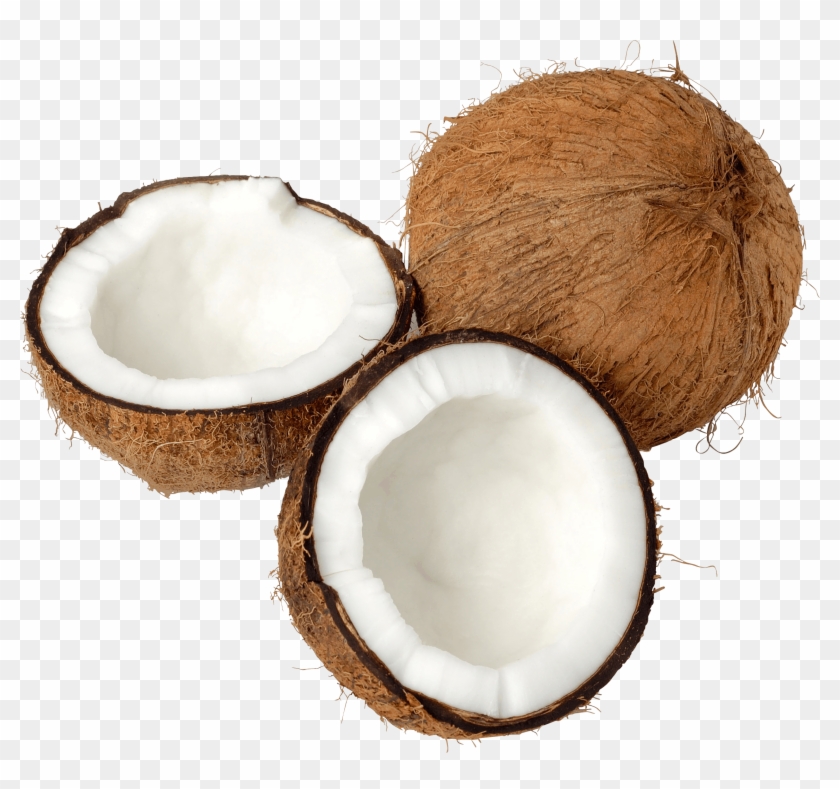 Coconut Trio Open - Coconut Transparent Background Clipart