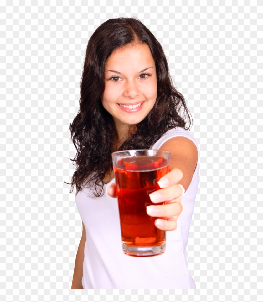 Download Young Girl With Glass Of Fresh Juice Png Image - Drink This Juice Everyday To Cleanse Your Kidneys Naturally Clipart #270172