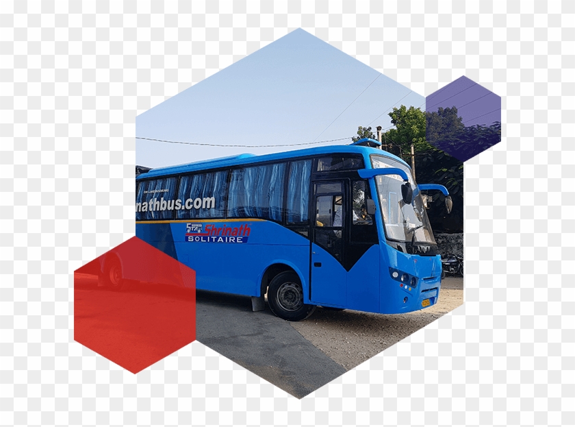 Delhi To Ahmedabad - Shrinath Bus Clipart #270371