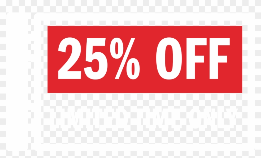 25% Off Discount Picture - Sign Clipart