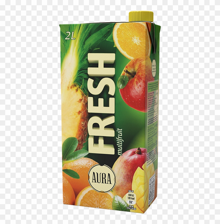 Aura Fresh Multifruit Juice Drink - Aura Clipart #271115