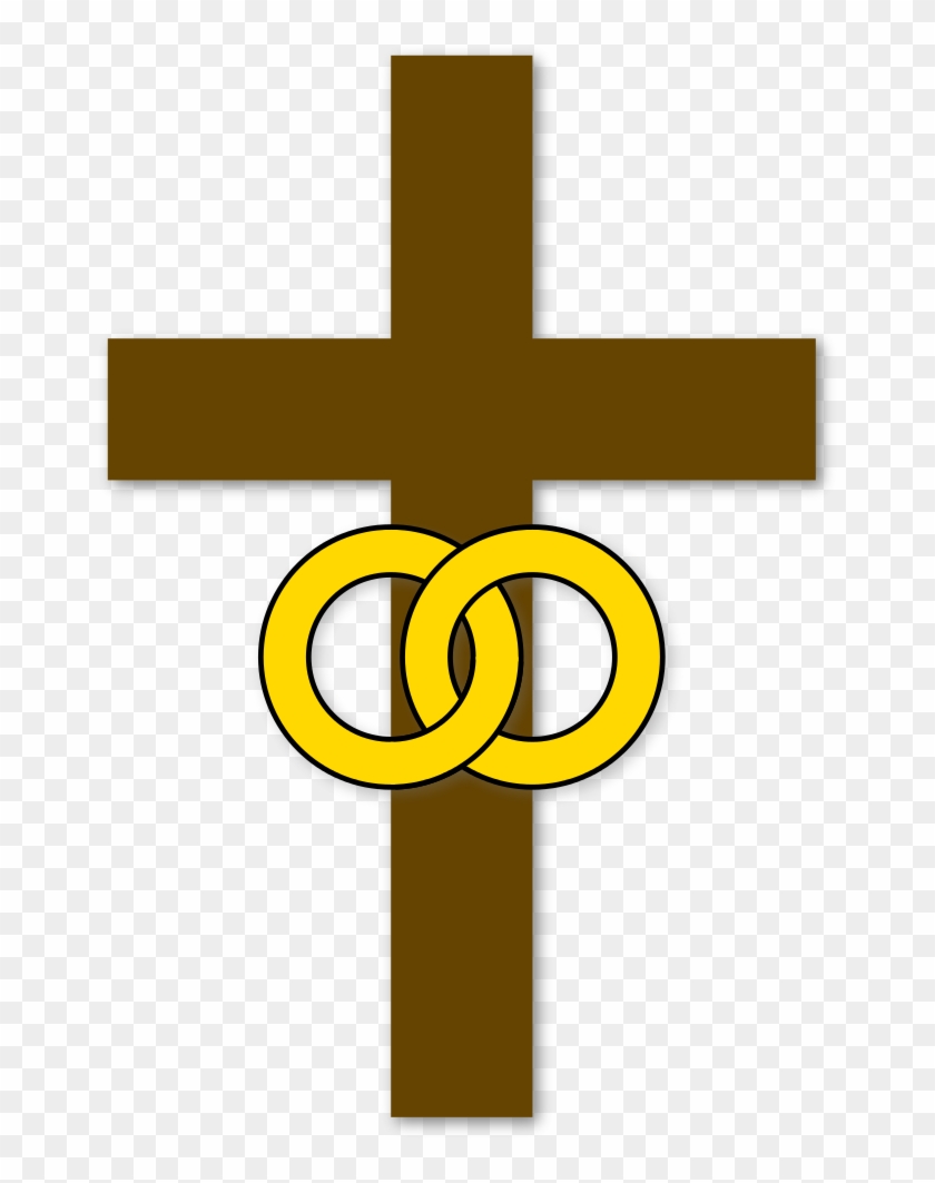 Filemarriage Cross Christian Symbol - Symbol Of Marriage Clipart #271163