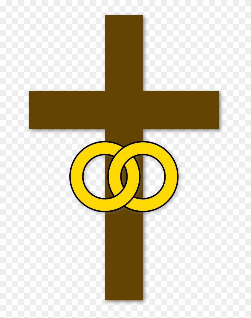 Filemarriage Cross Christian Symbol - Symbol Of Marriage Clipart