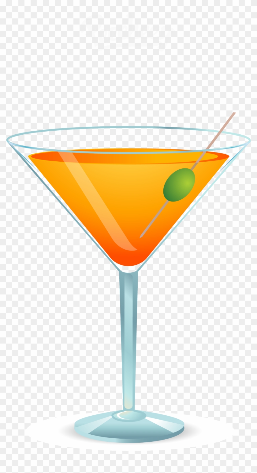 Wodka Clipart Juice Glass - Cocktail Winter Clipart - Png Download #271225