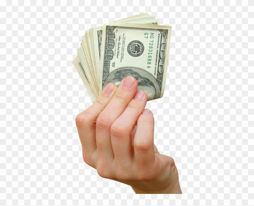 We Buy Coin Collections - Money In Hand Png Clipart