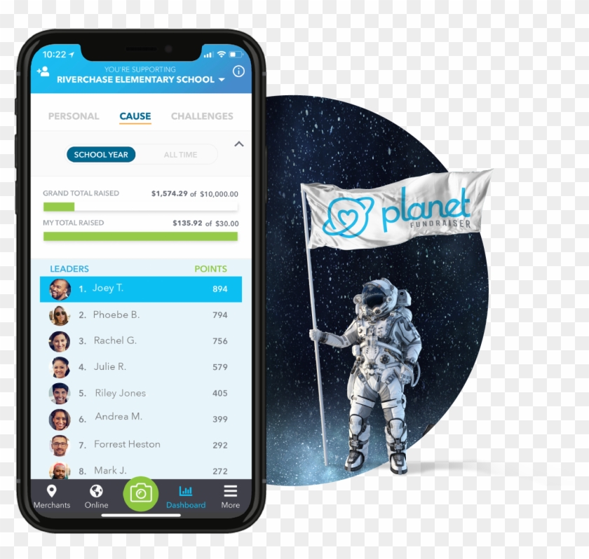 Planet Fundraiser Is The Easiest Way To Raise Money - Iphone Clipart