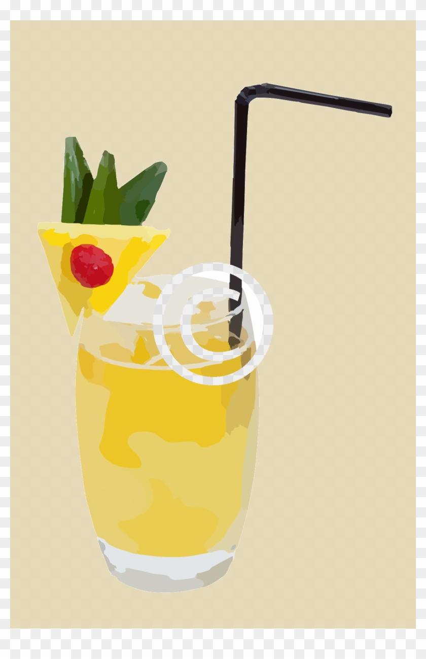 Tiger, Juice, Juices, Juicing - Cocktail Clipart - Png Download