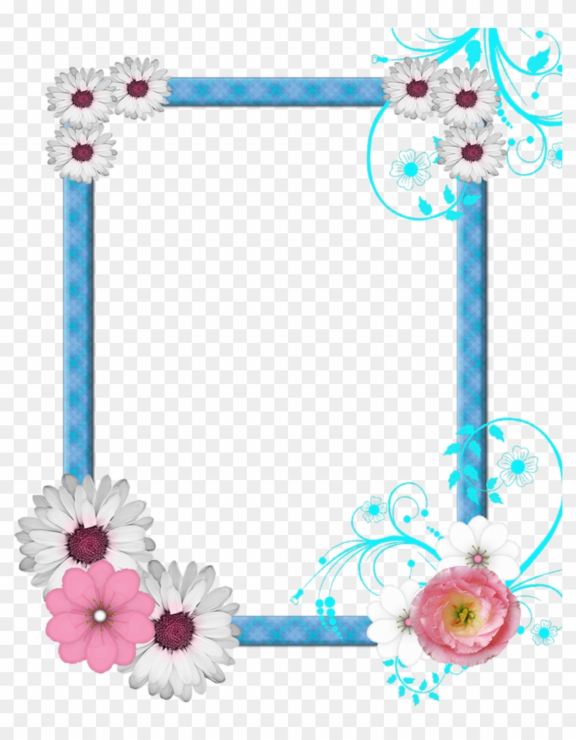 Free Pictures Photo Icons And Png Ⓒ - Flowers Borders Clipart Png Transparent Background #271872