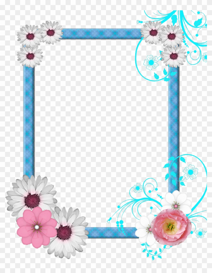 Free Pictures Photo Icons And Png Ⓒ - Flowers Borders Clipart Png Transparent Background