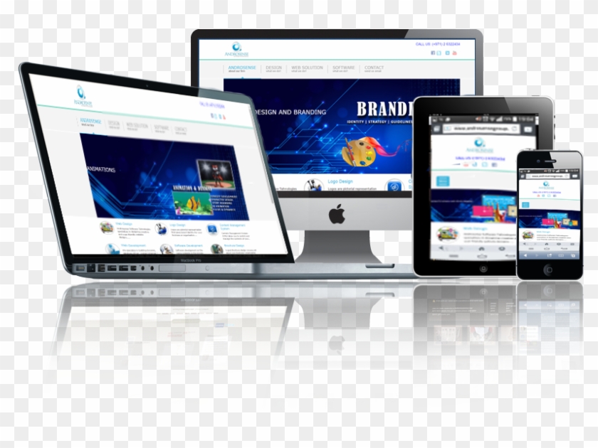 Responsive Png - Web Design Clipart