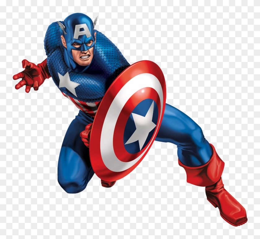 Thumb Image - Captain America Comic Designs Clipart