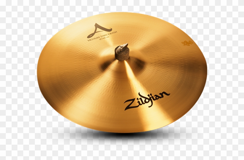 Zildjian A Thin Crash Cymbal - Zildjian A Thin Crash 19 Clipart