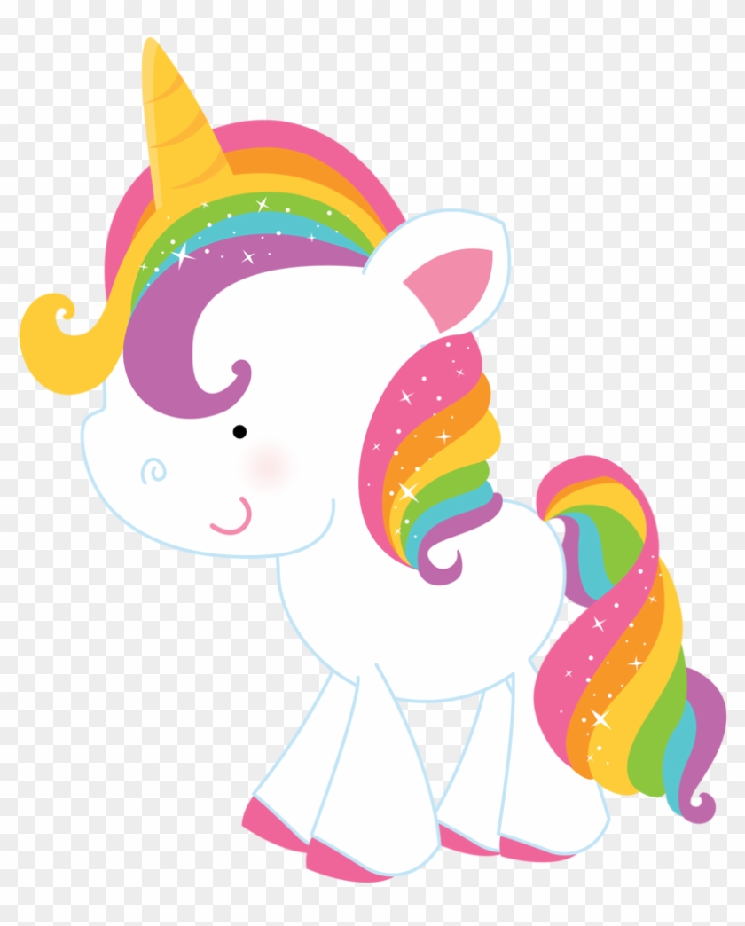 Arcoiris Unicornio Png - Rainbow Unicorn Clipart Free Transparent Png