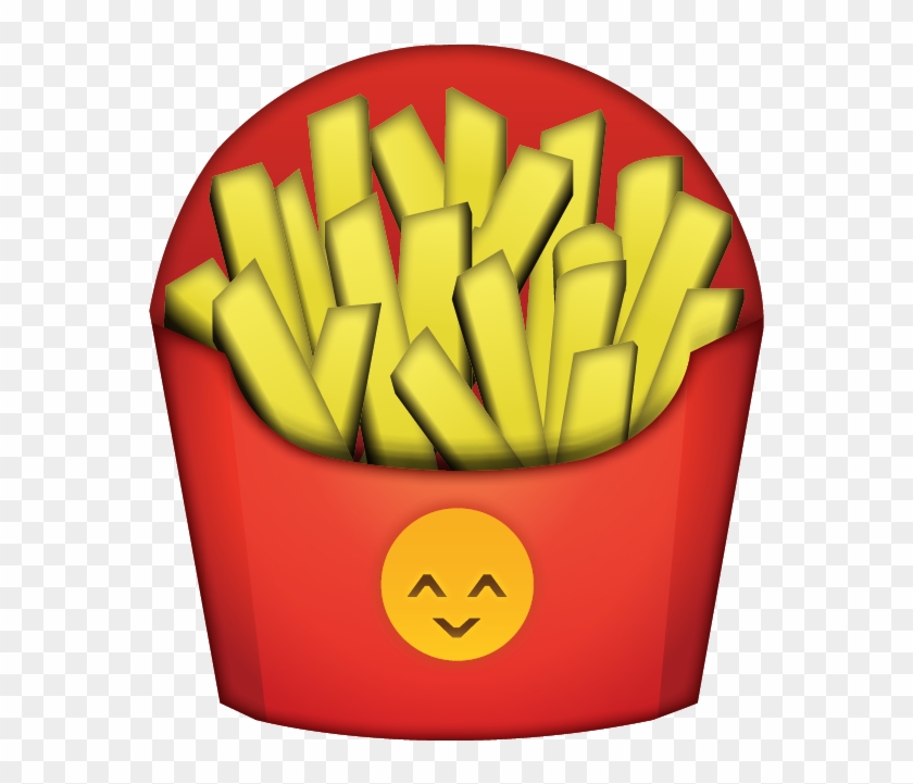 High Resolution French Fries Emoji - French Fries Emoji Png Clipart