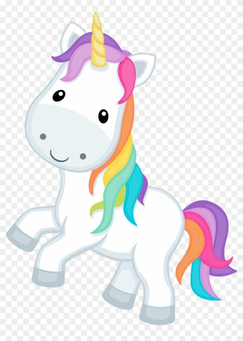 Unicornio Cute Png - Transparent Background Unicorn Clipart
