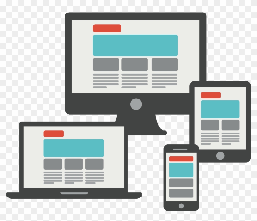 Responsive Web Design Test Clickfred - Web Design Vector Png Clipart