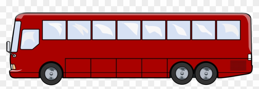 Bus Png Side View - Cartoon Bus Side Png Clipart #272456