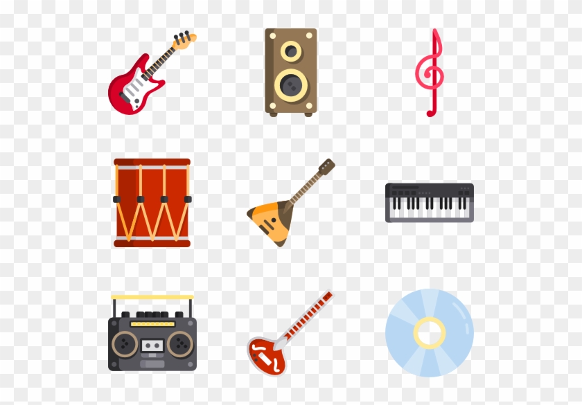 Music - Music Instrument Icon Vector Png Clipart #272630