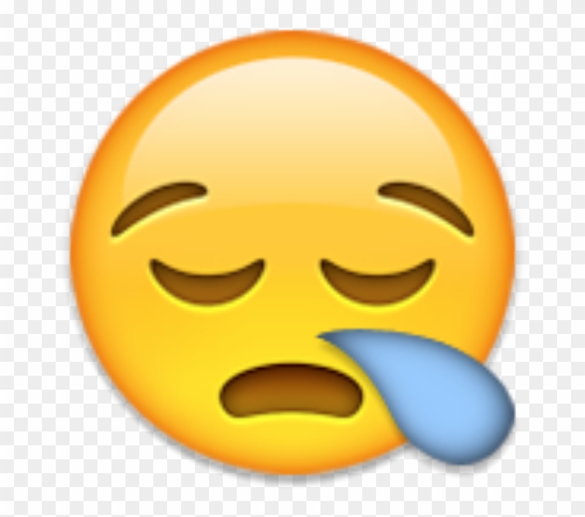 I Mean Look At This Guy - Sleepy Emoji Png Clipart