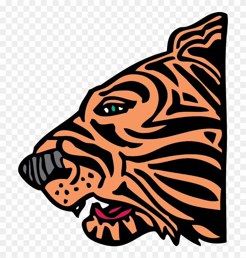 Clipart - Tiger Head - Tiger Clip Art - Png Download #272761