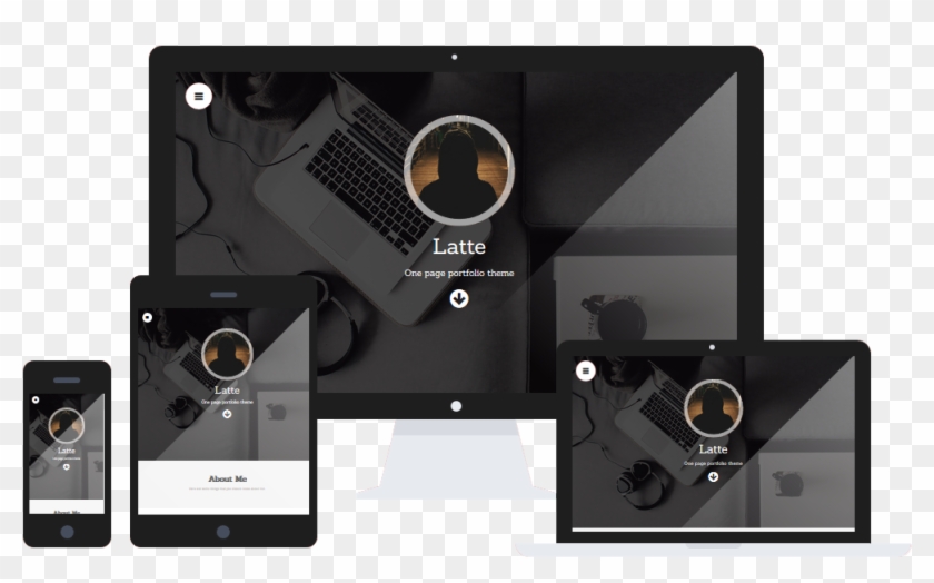 Latte Responsive - Electronics Clipart #272787