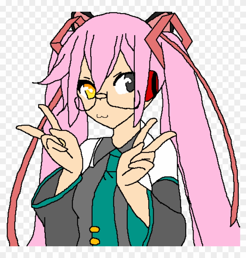 Kannah's Hatsune Miku Outfit - Cartoon Clipart