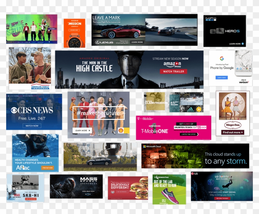 Visit Our Responsive Ads Showcase - Web Ads Clipart #272882