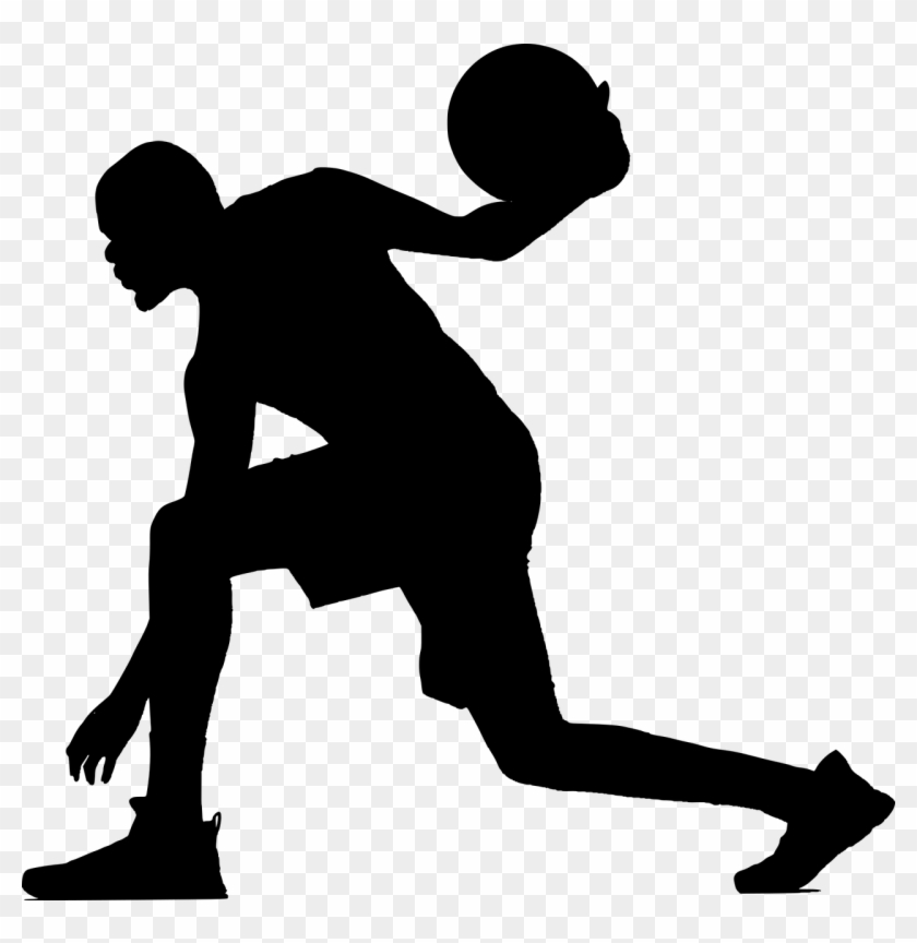 Download Png - Basketball Silhouette Clipart