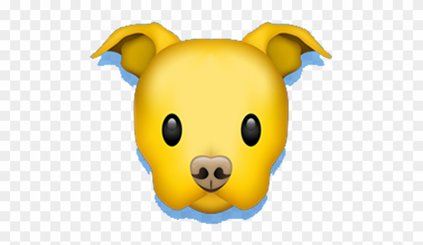 Pitbull Emoji Messages Sticker-11 - Cartoon Clipart