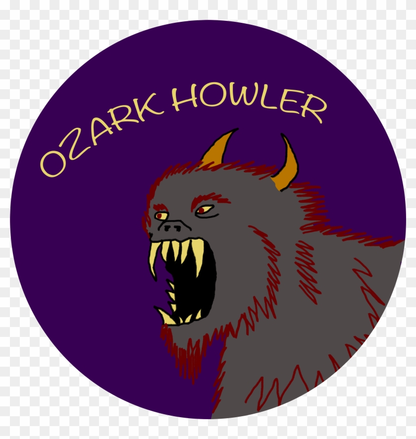 Ozark Howler With Fangs Bared - Cat Yawns Clipart #273129