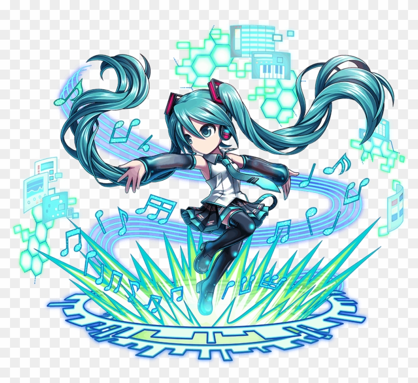Brave Frontier Miku 7 Star Clipart
