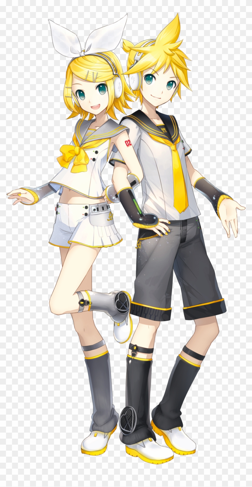 Kagamine Rin And Len Vocaloid 4 - Kagamine Rin And Len Clipart
