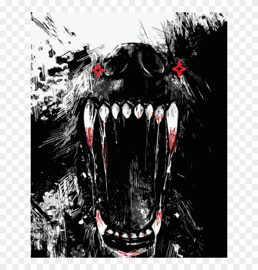Medium Image - Wolf Teeth Clipart #273546