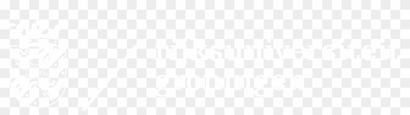 Click Here For The Horizontal Version - Rijksuniversiteit Groningen Logo White Clipart #273629